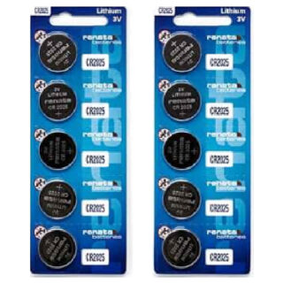 Watch Battery Cr2025 Renata CARD OF 5PCS