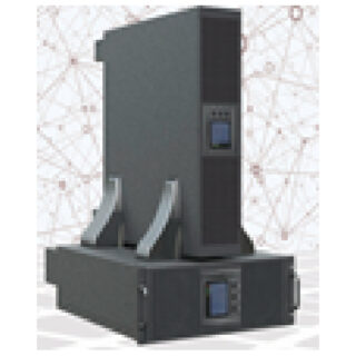 3-Ph Online UPS Rack, Support 3/3, 3/1, 1/1-Ph Operation, LCD, 20KVA/20kW, PF: 1.0