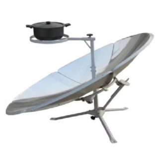 RNE-PSC-1.5 Parabolic Solar Cooker Carbon Steel W/Aluminium Foil