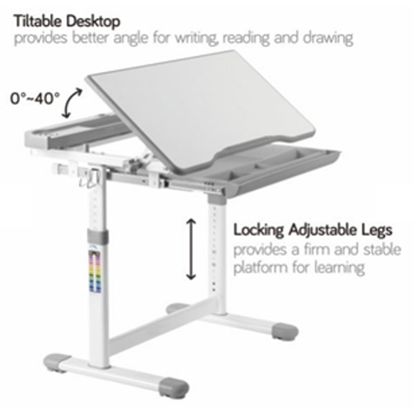 Height Adjustable Kids Desk - Image 3