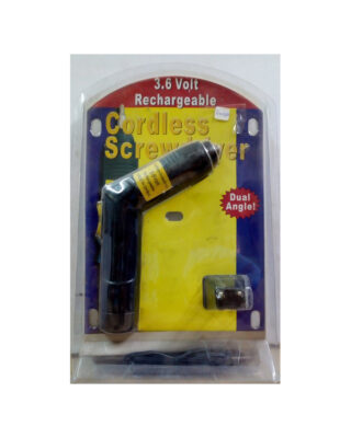 Cordless Screwdriver Set 3.6V Rechargeable Dual Angle