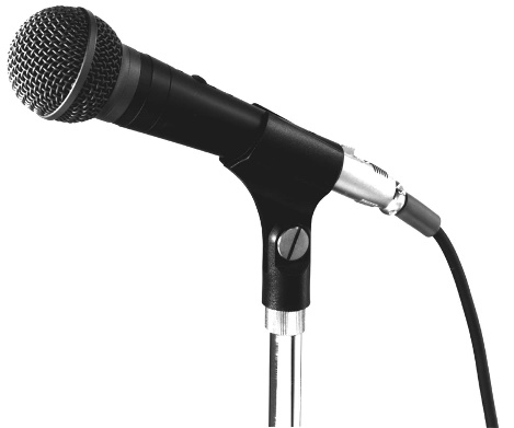 Speech/Vocal Microphone 10M Cable With Phone Plug