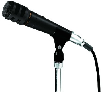 Unidirectional Speech Microphone, 10M Cable With Phone Plug