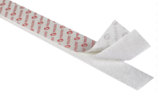 Velcro Hook (Male Side), White, 50Mm Width, Per Metre, Self Adhesive By Sticker