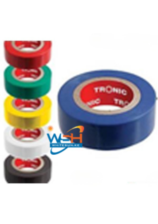 Insulating Tape 20 Yards, Black Pack Of 10 Rolls, Width 20mm