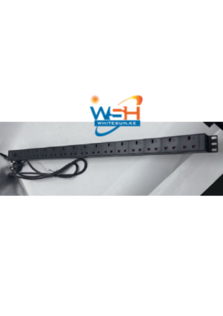 PDU UK 15 Sockets, With Overload, Vertical, 1U, Terabit