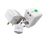 13A Adaptor To 3 Way Universal Socket & 3 Way 2 round-flat Pin Socket