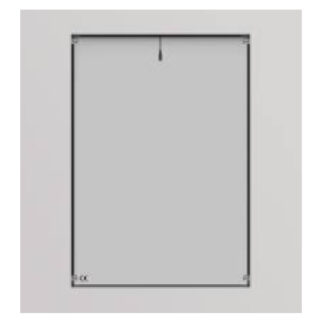 Aluminum Anodized Frame, Light Guide & Transparent Front Panel, A1