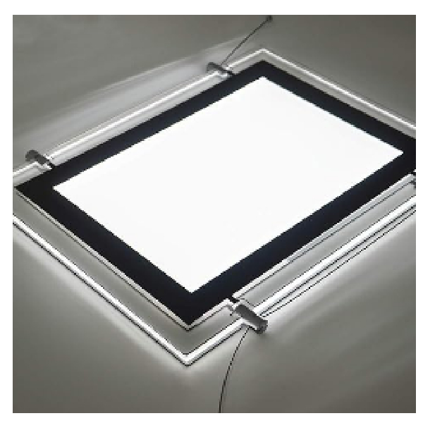 LED Acrylic Frame, Black A3