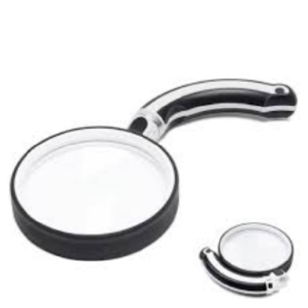 75mm Magnifying Glass With Foldable Handle