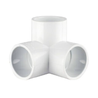 Pvc Pipe Fitting Circled Box With 3Way 1inch Pvc Pipes