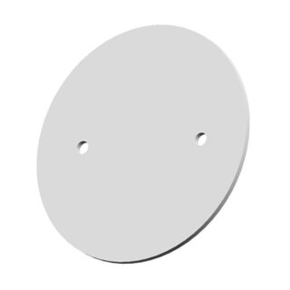 Round Cover Blanking – 65mm, White