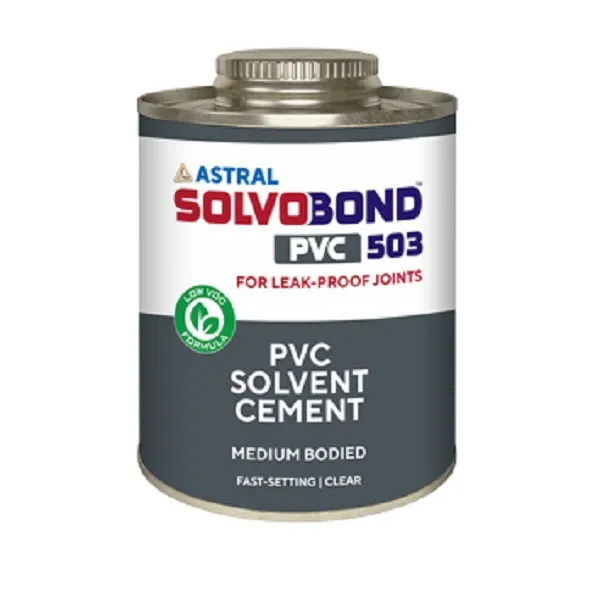 Solvobond PVC 501 500 ml, PVC Solvent Cement for PVC & UPVC pipes