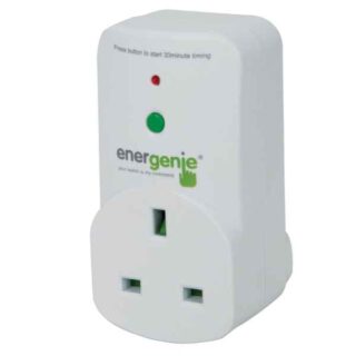 Run Down Timer Plug With Single Socket Energenie