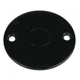 Round Cover Blanking – 65mm, Black