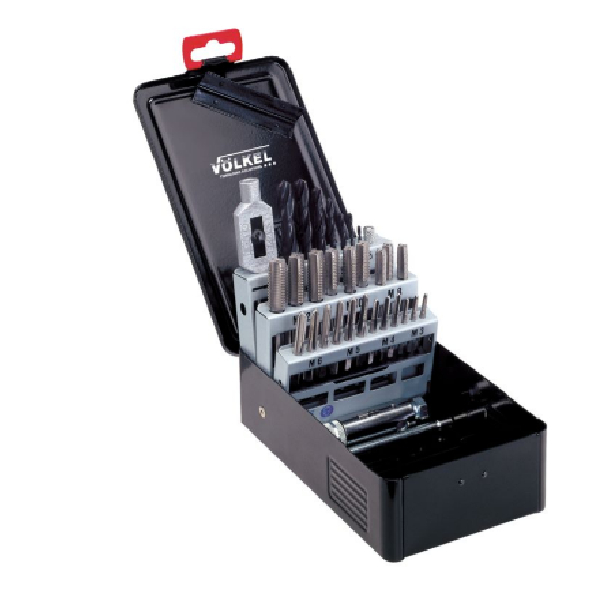 Volkel Tap & Die Set P.V. 23 Din 352 Hss-G M 3 – 12