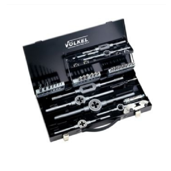 Volkel Tap & Die Set P.V. 99 Din 382 Hss-G M 3 – 12