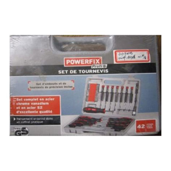 Screwdriver Set Powerfix 25Pcs