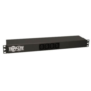Single-Phase Basic Pdu, 1.6-3.8Kw 16/20A 100-240V, 1U Horizontal Rackmount, 2 C19 And 12 C13 Outlets, C20 Inlet, C20 Input With L6-20P Adapter Tripp-Lite