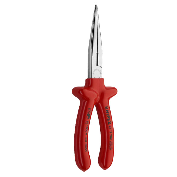 Snipe Nose Side Cutting Pliers, 1000V Knipex