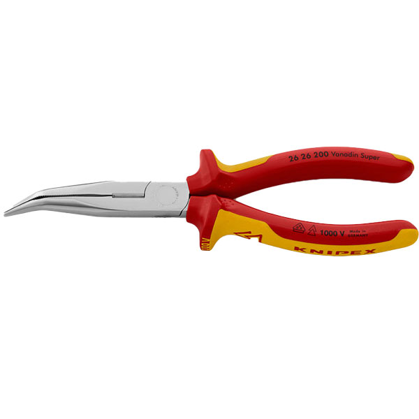 Snipe Nose Side Cutting Pliers, Upto 1000V, Vde Tested Knipex