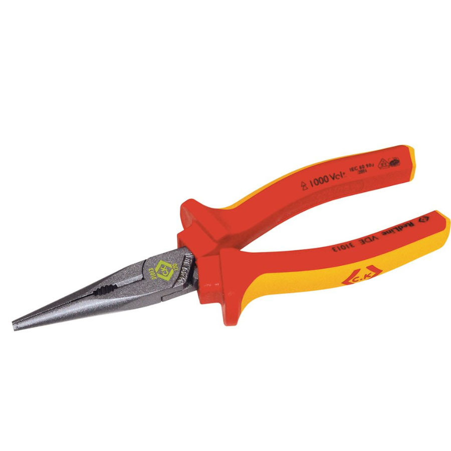 Insulated Snipe Nose Plier Knipex 98 62 02