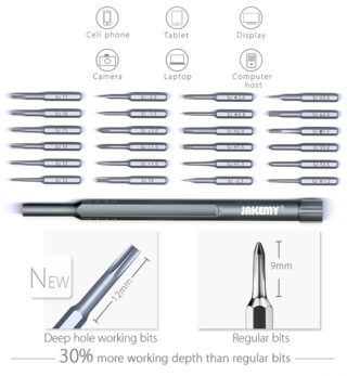 25PCS Screwdriver Set Jakemy