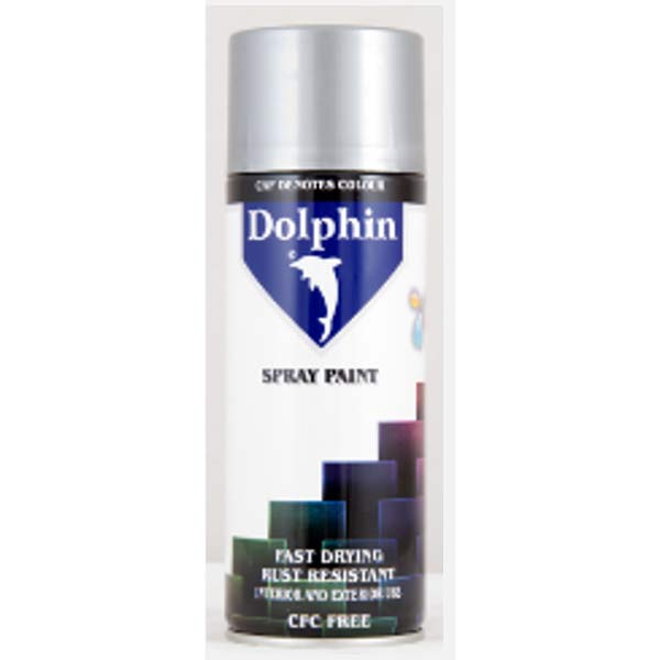 Spray Paint – Silver 400Ml American Dolphin