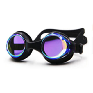 Adult Anti-Fog Swim Goggles, Mirror Coating, In Transparent Case, Grilong