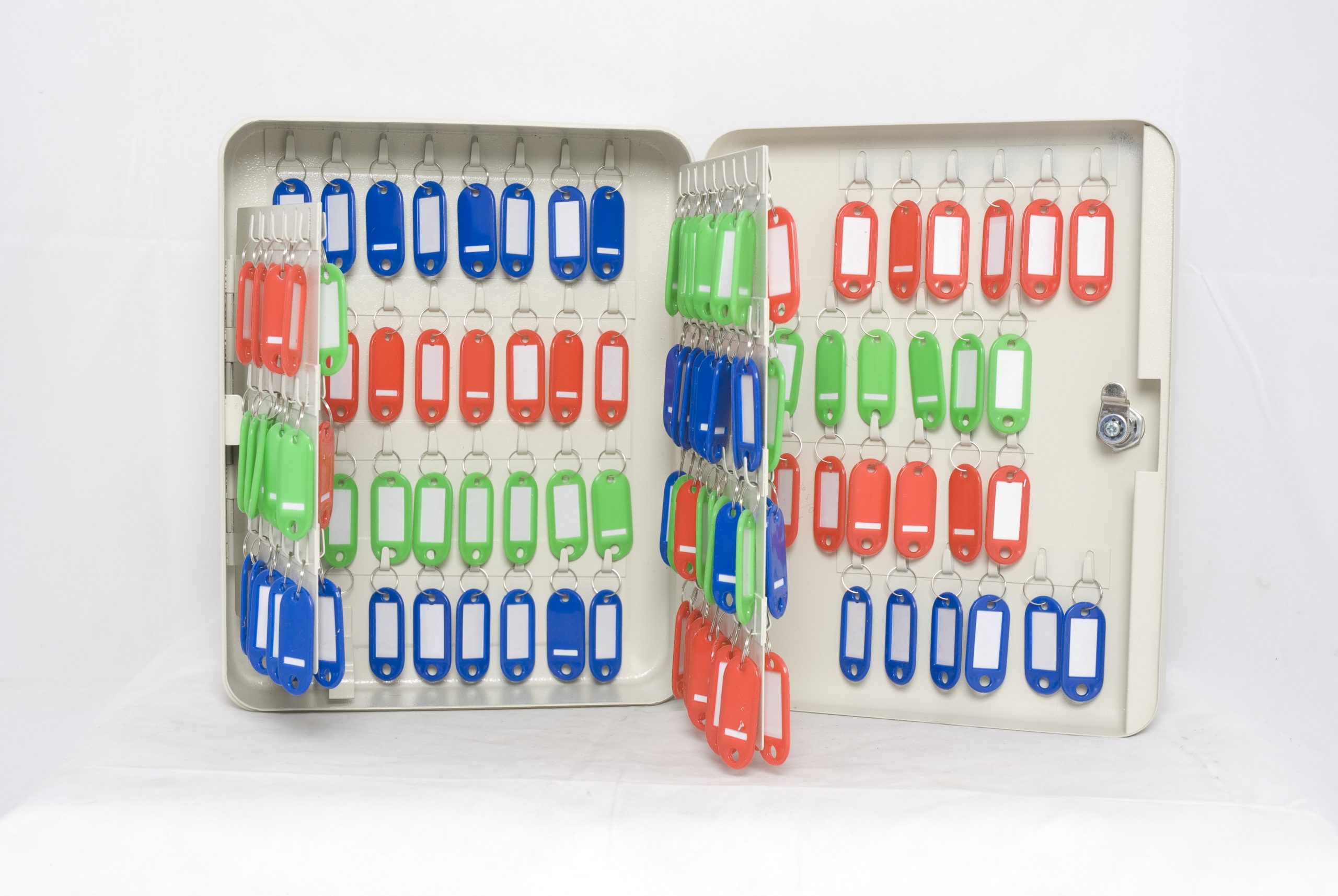 HF300-150K – Key Cabinet With Key Tags 100Keys Grey - Image 2