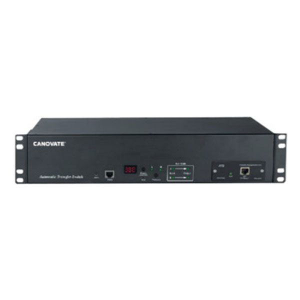 IP ATS 19 inch, 1U, 250V Input- 2X32A IEC60309 Socket, Output-12XC13, 4XC19 Socket SNMP Card Included