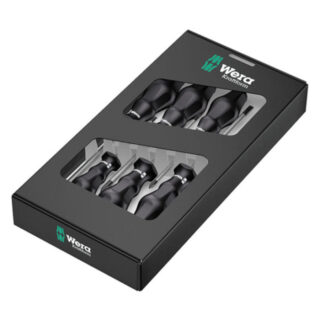 Kraftform Classic Screwdriver Set Of 6 Pcs, 4 Slotted, 2 Philips Wera 1734/6