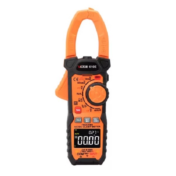 Digital Clamp Meter, 600V CAT IV, 1000V CAT III, Max 1000A