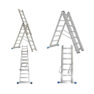 Ladder 3X14 Steps Industrial Max Height 1010Cm Yb-El314 – DLE314