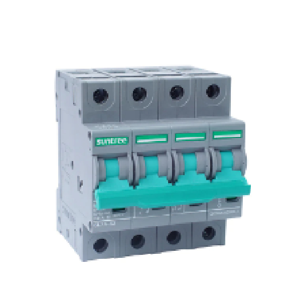 DC MCB 4 Pole Rated Current – 6-32A, Rated Voltage 1000V, Suntree