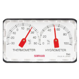 Hygrometer Temp:-30~50 Deg Cel. Humidity : 35~85% Sanwa