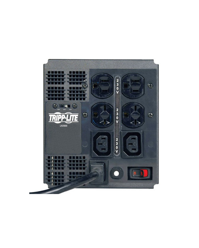 Line Conditioner With Iec Recepticals 2000W Tripp-Lite Lr2000 White Hd Plastic