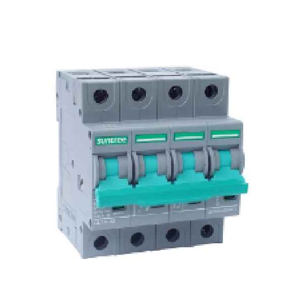 DC MCB 4 Pole Rated Current – 6-63A, Rated Voltage 1000V, Suntree