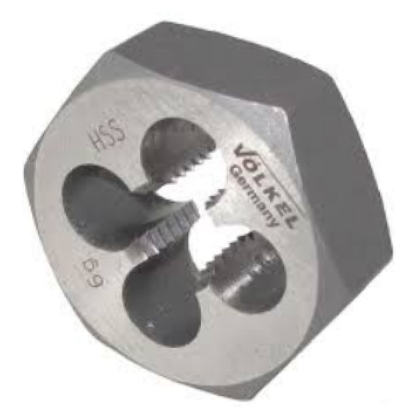 Volkel Hand Tap Set 2 Pcs. Din 2181/ Hss-G Mf 10X1.25