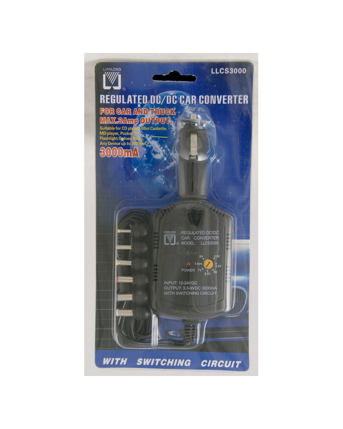 DcDc Car Converter 12V24V 3000Mah