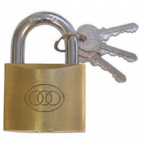 Tri circle padlock 264