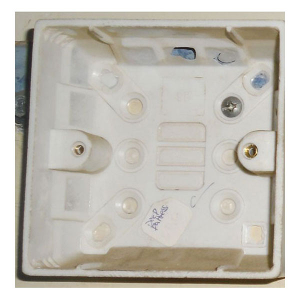 Plastic Pattress Double 3X6 85X148X30Mm Sunpower