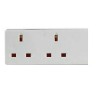 Trailing Socket Without Cable 2 Gang Deta