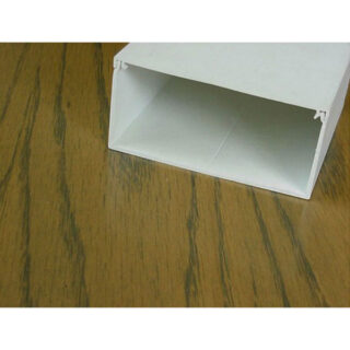 Trunking Partition 100X50X2000Mm 4 Partition Trunking White Pvc