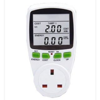 Plug In Power Meter, Electricity Monitoring Meter