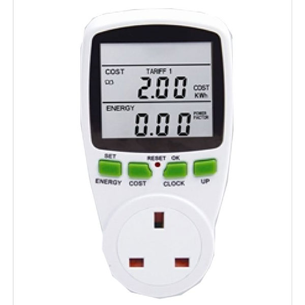 Plug In Power Meter, Electricity Monitoring Meter