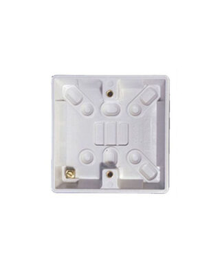 Pattress 1 G Architrave Pattress Box, Plastic Vimark