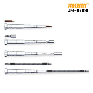 61PCS Screwdriver Set, S-2 Precision Bits Jakemy