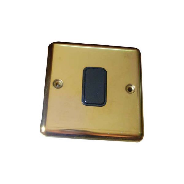 Wall Switch Golden 1 Gang 2Way Sunpower