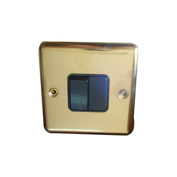 Wall Switch Golden 2Gang 2Way Sunpower